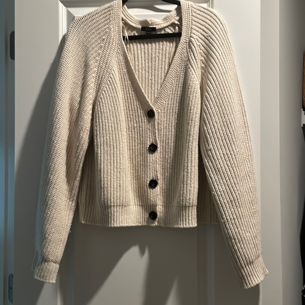 Rails Josie oversized cropped cardigan